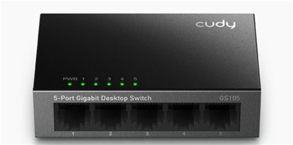 מתג לא מנוהל Switch Cudy GS105 5 port 1GB switch Steel Case