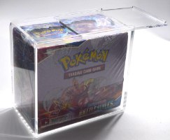 קופסת הגנה אקרילית לפוקימון בוסטר בוקס Case Pokemon Booster Box