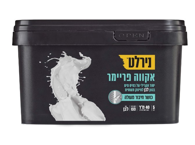 אקווה פריימר 5 ליטר
