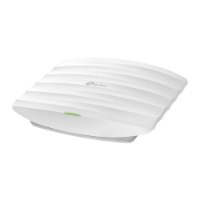 נקודת גישה Omada EAP223 AC1350 Access Point – פריט בודד לבן עם משטח גלי ומחוון ירוק עם 2 4GHz