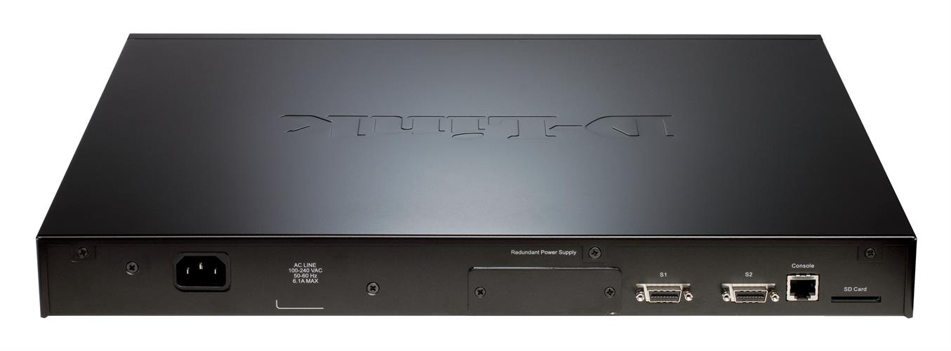 D-Link Switch 48 Port (48X PoE) 4xSFP/Giga ports + 2xPHY. Stack ports, L2/L3 Managed