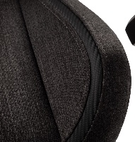 תפרים מחוזקים מקרוב – כיסא EPIC Compact TX Anthracite/Carbon