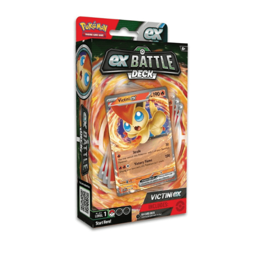 Pokemon TCG: Victini ex Battle Deck 2024 חבילת באטל