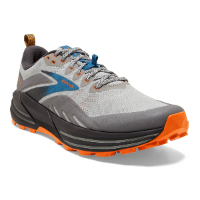 נעלי ריצה גברים Cascadia 16 רוחב 2E צבע אפור | BROOKS | ברוקס