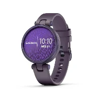 Lily Sport Midnight Orchid Bezel with Deep Orchid Case and Silicone Band