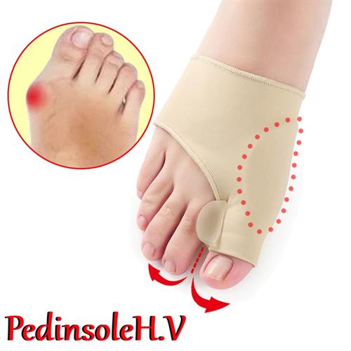 זוג גרביים ליישור עצם בולטת בכף הרגל - PedinsoleH.V