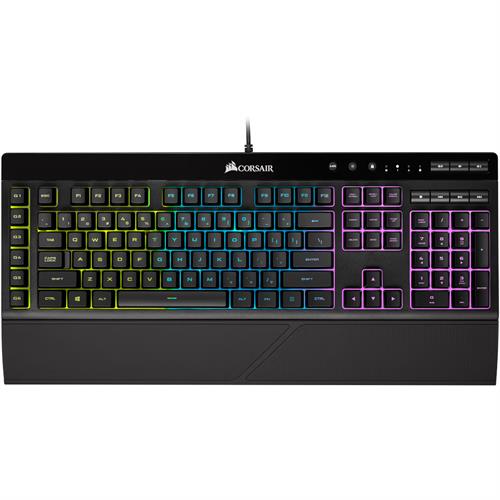 מקלדת גיימינג Corsair K55 RGB עברית/אנגלית