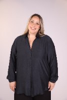 חולצת ויויאן שחורה משי