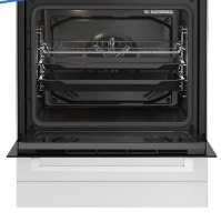 תנור משולב כיריים גז 60 ס"מ דגם FSE62122DWDSL בקו BEKO לבן