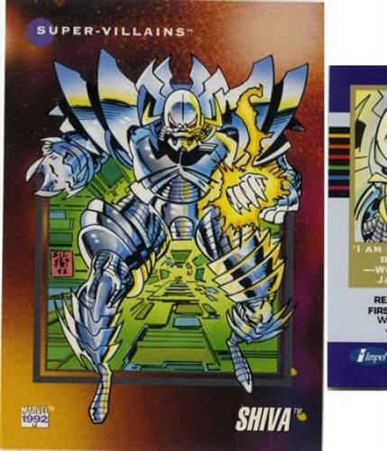 קלף בודד מארוול marvel - shiva - Universe Series 3 - 139