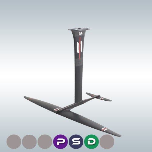 Set Leviathan Pro 1360-663-370/73 1400cm² / AR 12.44