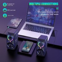 רמקולים גיימינג ONIKUMA L6 – עיצוב RGB וסאונד איכותי