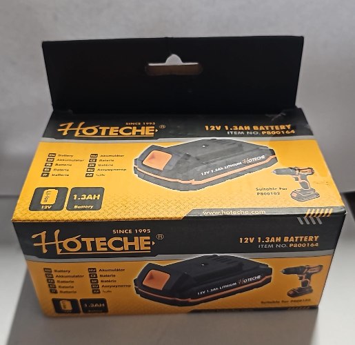 סוללת ליתיום 1.3AH 12V מבית HOTECHE