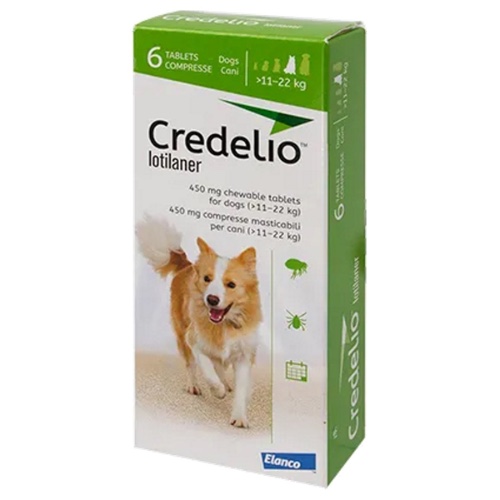 Credelio chewable tablet s for dogs 11-22 Kg for 6 months