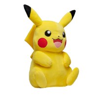 בובת פרווה גדולה, רכה ונעימה בגודל 60 ס"מ PIKACHU פיקאצ'ו