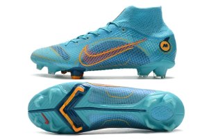 נעלי כדורגל מקצועיות נייק Nike Mercurial Superfly 8 Elite FG תכלת