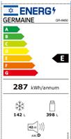 מקרר ‏מקפיא עליון ג'רמיין - Germaine GR-6450