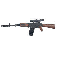 רובה ג'ל חשמלי וידני AK-47 חום