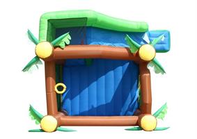 מתנפח עם מגלשה בעיצוב ג'ונגל 9164 מבית HAPPY HOP