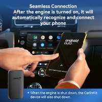 A2A מתאם לרכב Android Auto אלחוטי Carlinkit