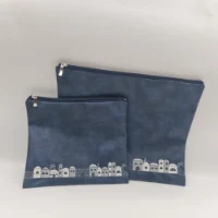 תיק טלית ותפילין מהודר שחור דמוי עור