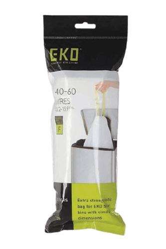 מארז 12 שקיות לפח 40-60 ליטר אקו Eko EK33706