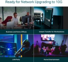 מתג 8 יציאות Tp-Link 10G Multi Gigabit Desktop Rackmount TL-SX1008 V1 – שימושים מגוונים.