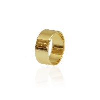 טבעת נישואין זהב רחבה 8 מ"מ