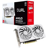 כרטיס מסך Asus Dual RX 9060 XT 16GB GDDR6 White Edition