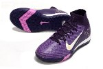 עם גרב - נעלי ילדים קטרגל נייק Air Zoom Mercurial Vapor KM סגול