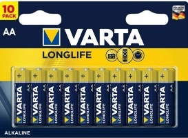 10 סוללות אלקליין סיגמה Sigma Super Alkaline AA LR6 לשימוש יומיומי