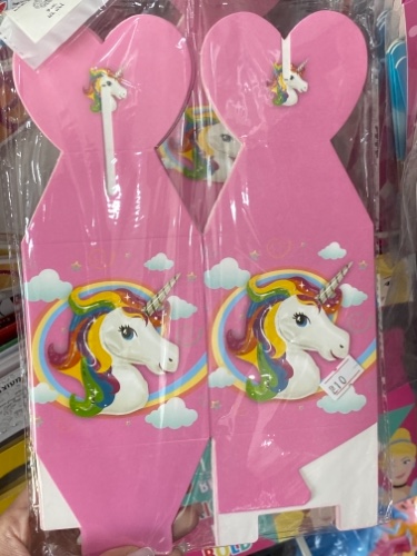6 קופסאות חד קרן סגירה לב