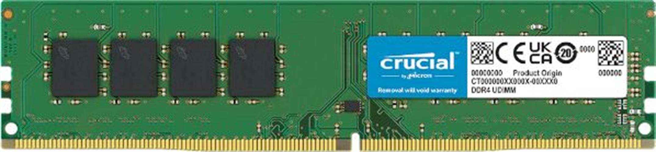 זכרון לנייח Crucial Basic Memory 8GB DDR4 3200Mhz C22
