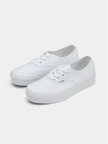 VANS AUTHENTIC- פלטפורמה- לבן