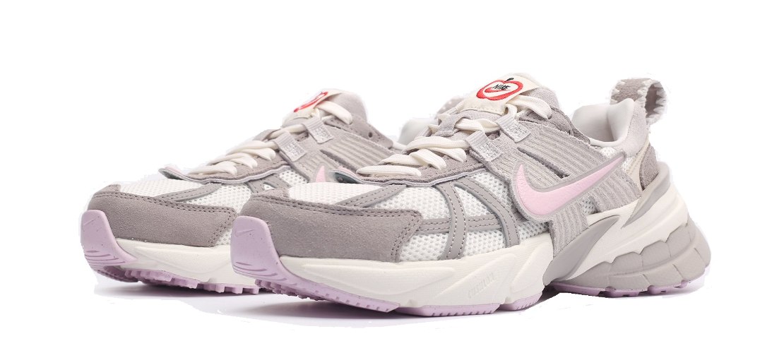 סניקרס נייק Nike V2K RUN לבן ורוד