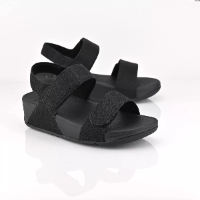 FITFLOP סנדלי פלטפורמה LULU GA2-090-01 צבע שחור | פיטפלופ