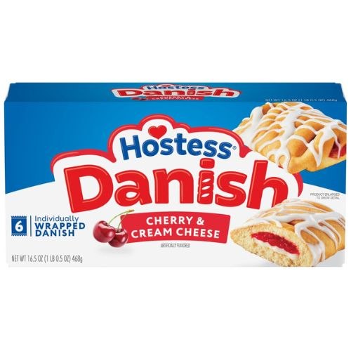 HOSTESS CHERRY CHEESE DANISH מאפה דובדבן וגבינת שמנת