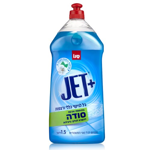 סנו ג'ט ג'ל בתוספת סודה 1.5 ל'