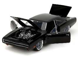 ג'אדה מהיר ועצבני דודג' צ'ארג'ר שחור - JADA FAST FURIOUS DOM'S  Dodge  Charger R\T 1:32