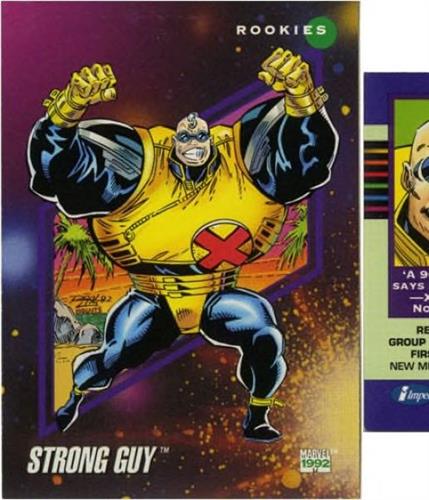 קלף בודד מארוול marvel - strong guy - Universe Series 3 - 145