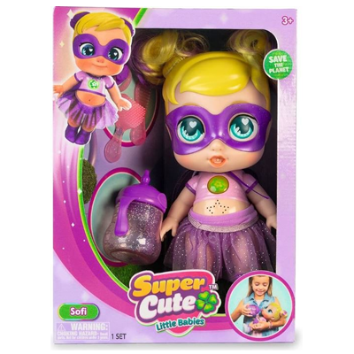 בובת חמודות על מנצנצת סופי SUPER CUTE SOFI