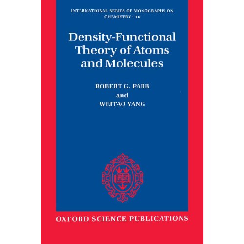 Density-Functional Theory of Atoms and Molecules