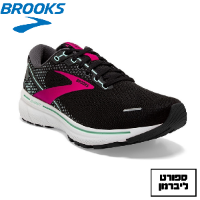 BROOKS | ברוקס - נעלי ריצה נשים 1D Ghost 14 BROOKS | צבע שחור סגול