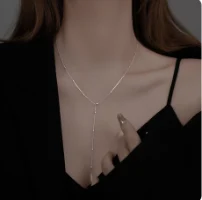 שרשרת חוט עדינה - משי