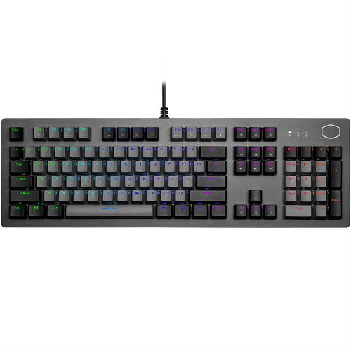 מקלדת גיימינג מכאנית CoolerMaster CK352 Blue Switch עברית/אנגלית