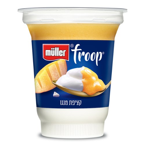 פרופ יוגורט עם קציפת קוקוס אננס