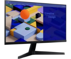 מסך SAMSUNG Essenial S3 S31C 23.8 FHD 5Ms IPS 75Hz FreeSync VESA