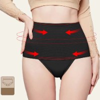 תחתון מחטב קצר ונושם לבטן שטוחה ונוחות יומיומית דגם CoreSculpt