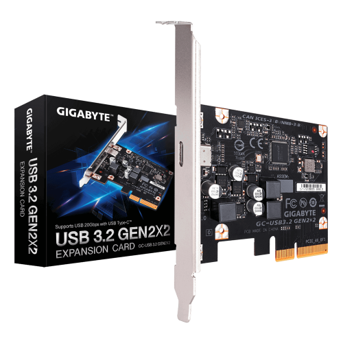 Gigabyte USB-C 20Gb/s GEN2x2 PCI-Ex4 Card