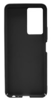 כיסוי פלסטיק שחור עבור Miracase Vivo Y76 – אחד עם פתחים למצלמה וכפתורים על רקע לבן